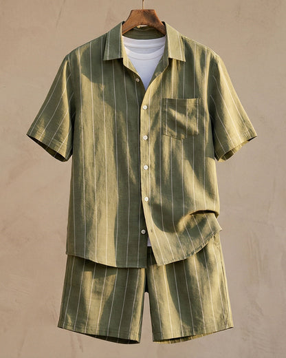 Theo Linen Short Set