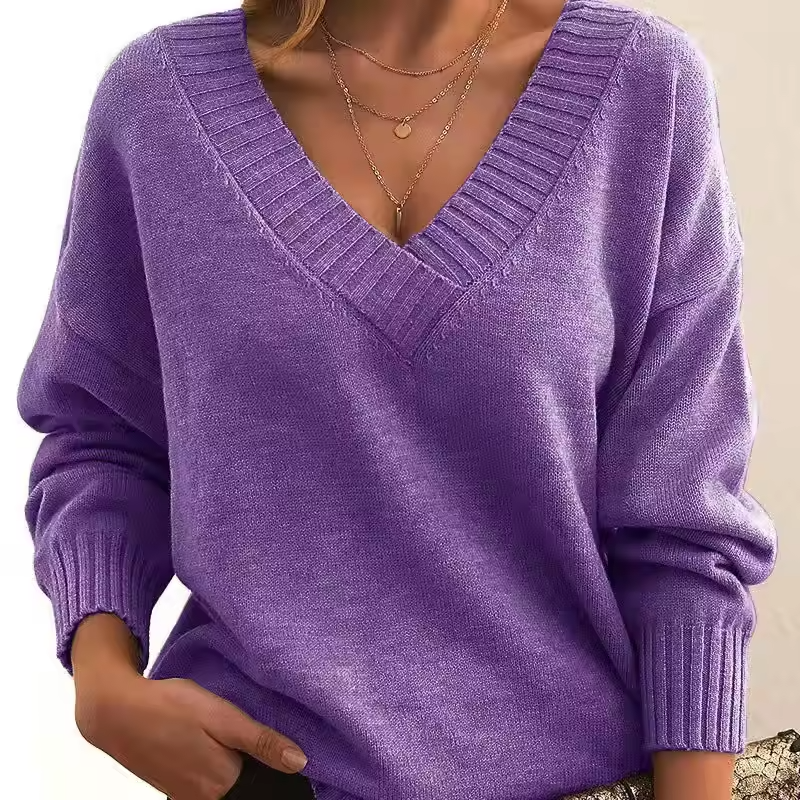 Virelle V-Neck Sweater