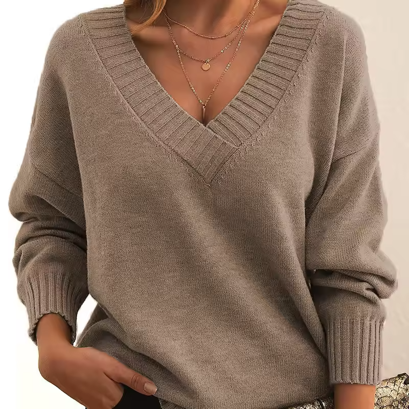 Virelle V-Neck Sweater
