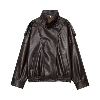 Faux Leather Jacket