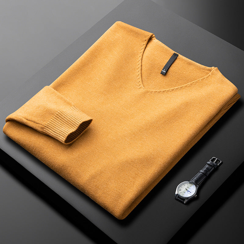 Leonardo Cashmere V-Neck