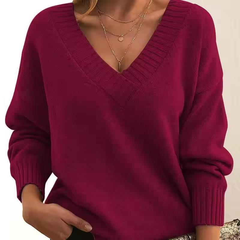 Virelle V-Neck Sweater