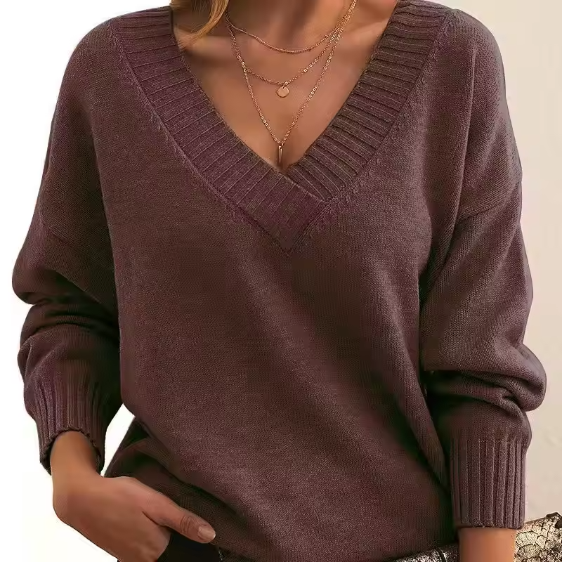 Virelle V-Neck Sweater