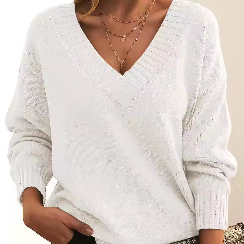 Virelle V-Neck Sweater