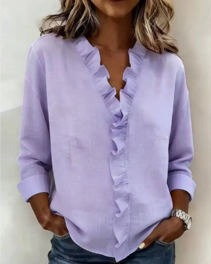 Elowyn Ruffle Blouse