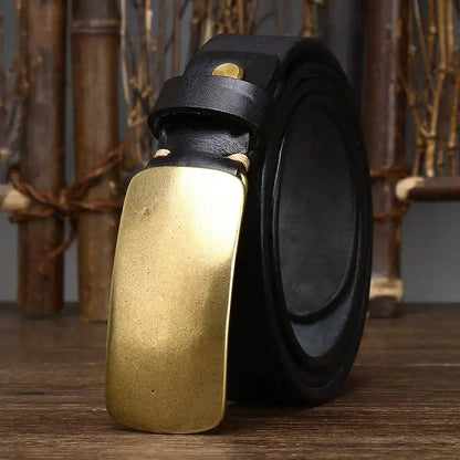 Harrison Brass Buckle Belt
