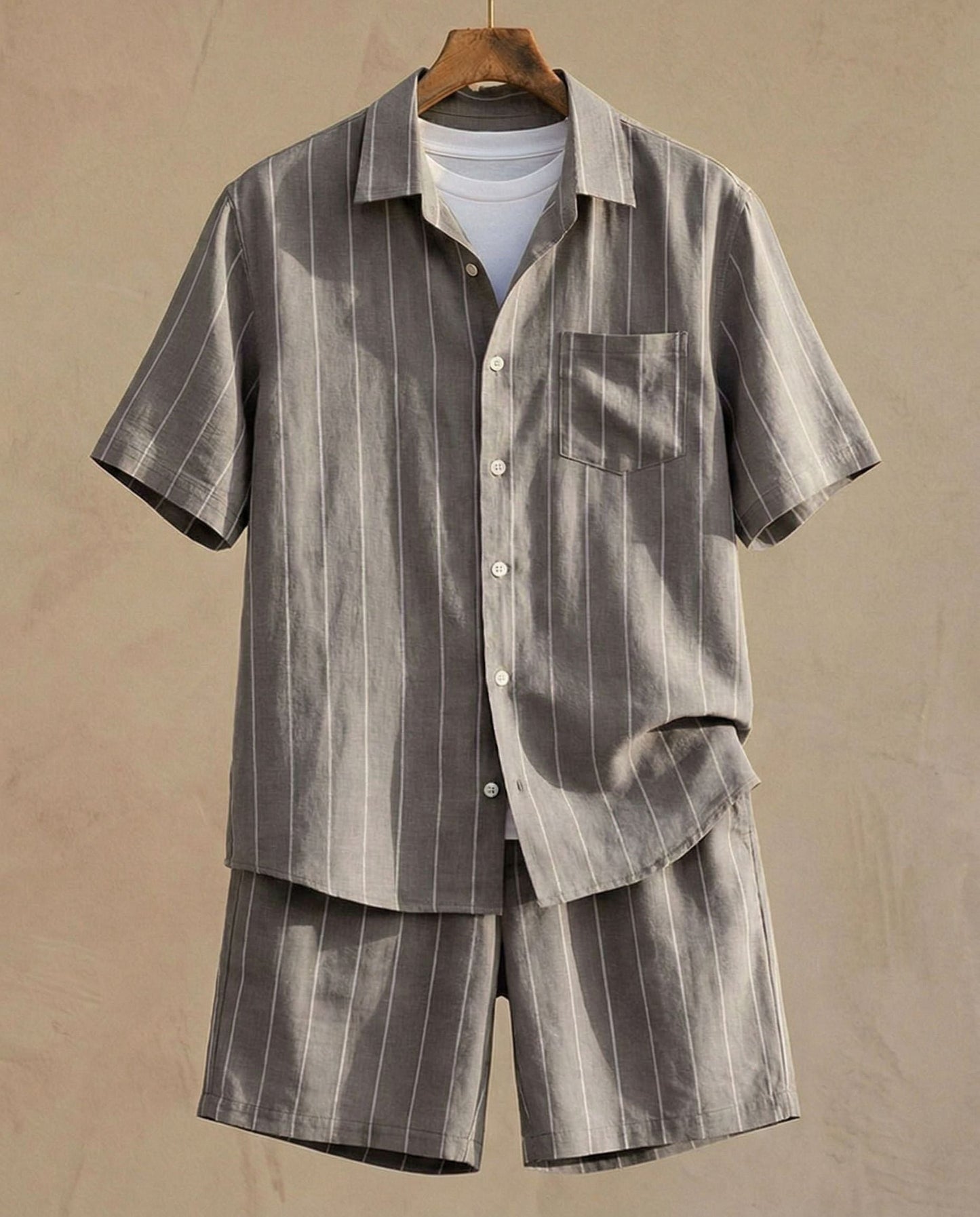 Theo Linen Short Set