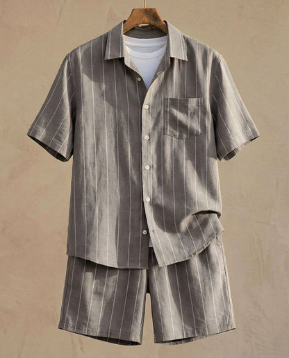 Theo Linen Short Set