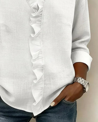 Elowyn Ruffle Blouse