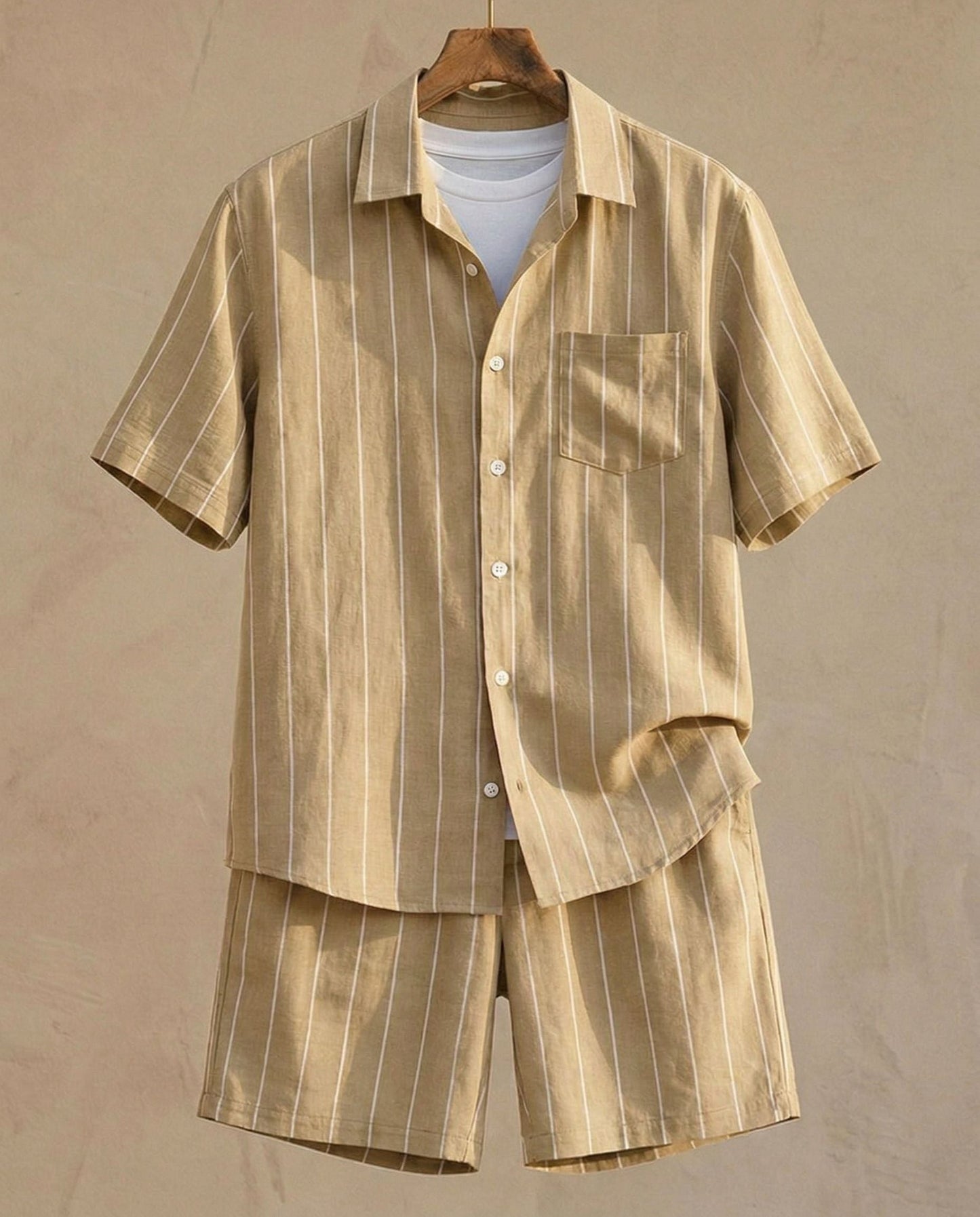Theo Linen Short Set
