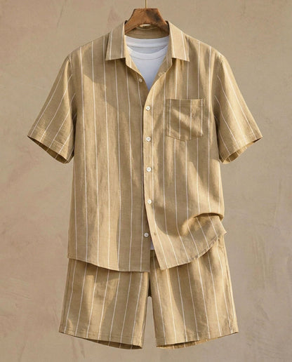 Theo Linen Short Set