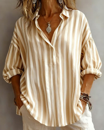 Claudia Striped Blouse