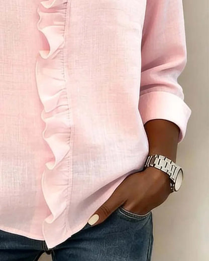 Elowyn Ruffle Blouse