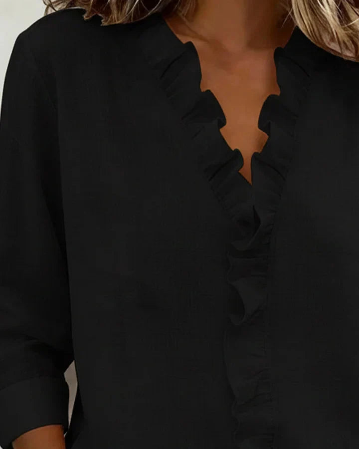 Elowyn Ruffle Blouse