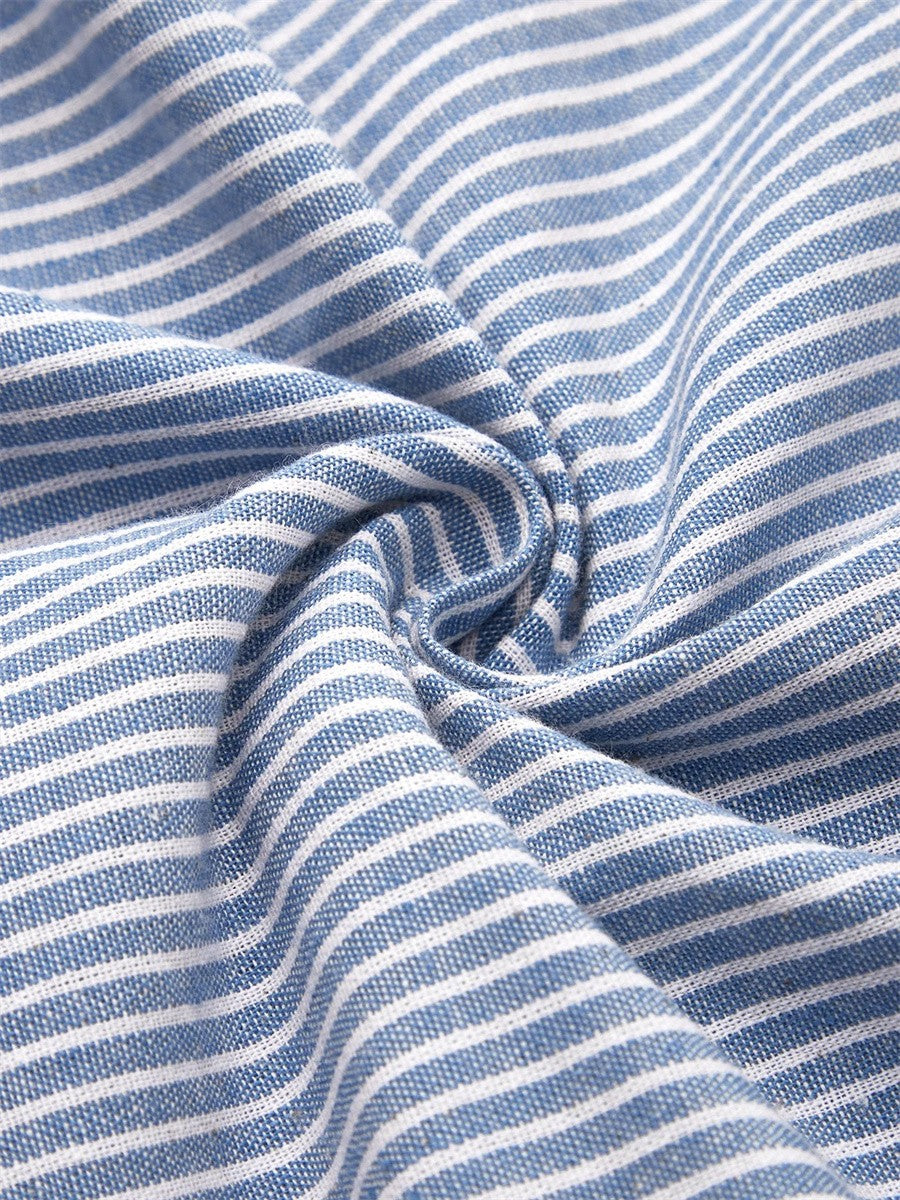 Nina Striped Midi Dress