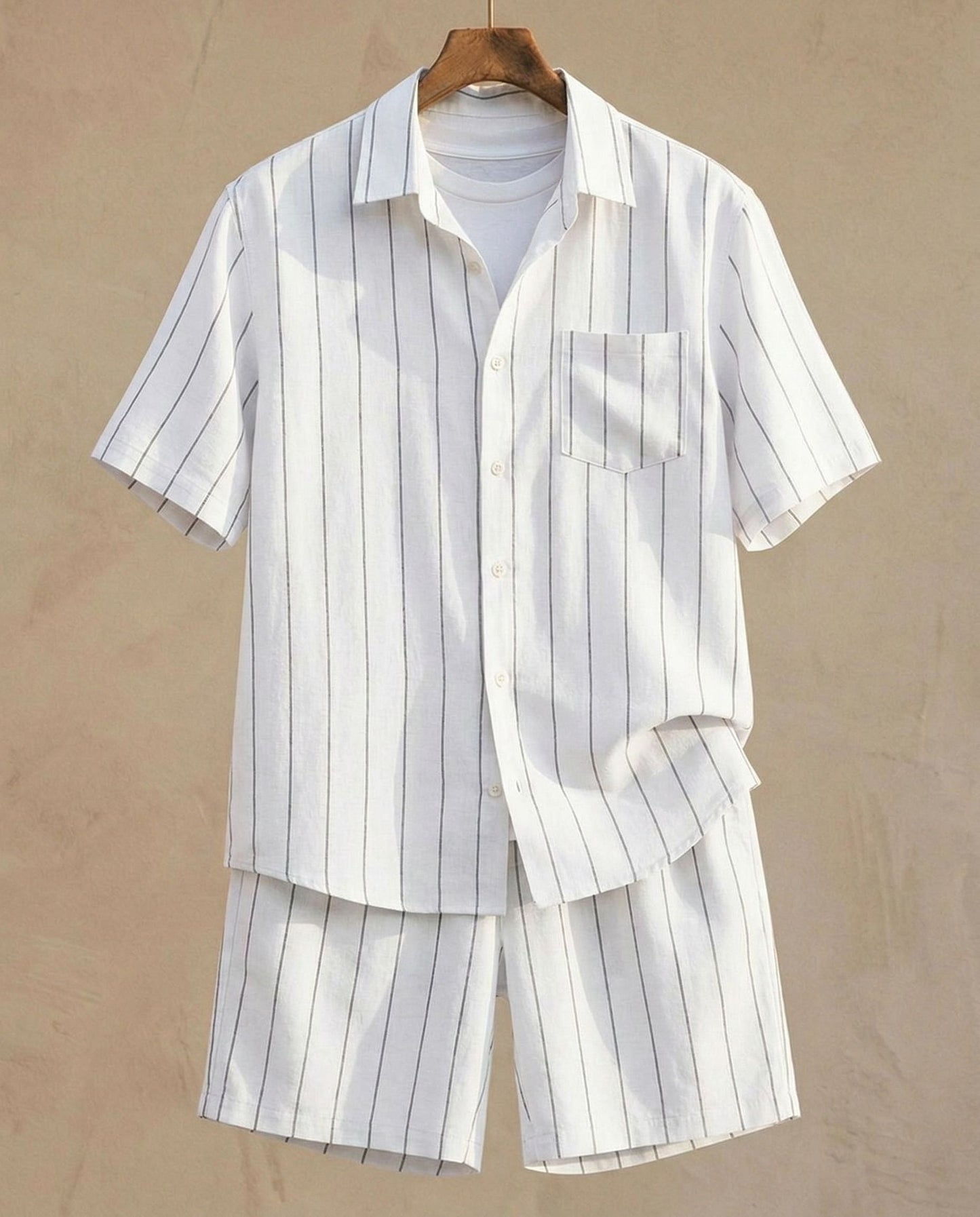 Theo Linen Short Set