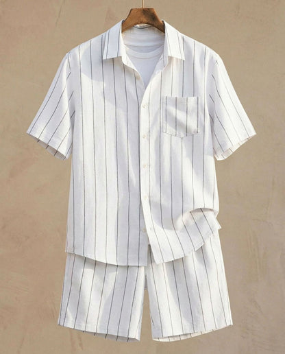 Theo Linen Short Set