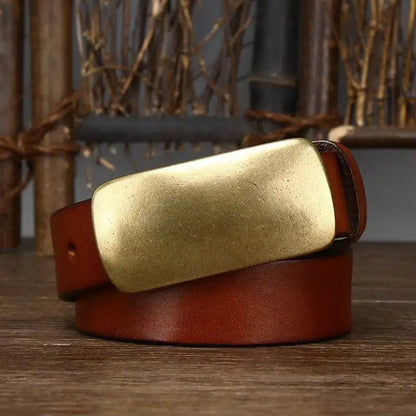 Harrison Brass Buckle Belt