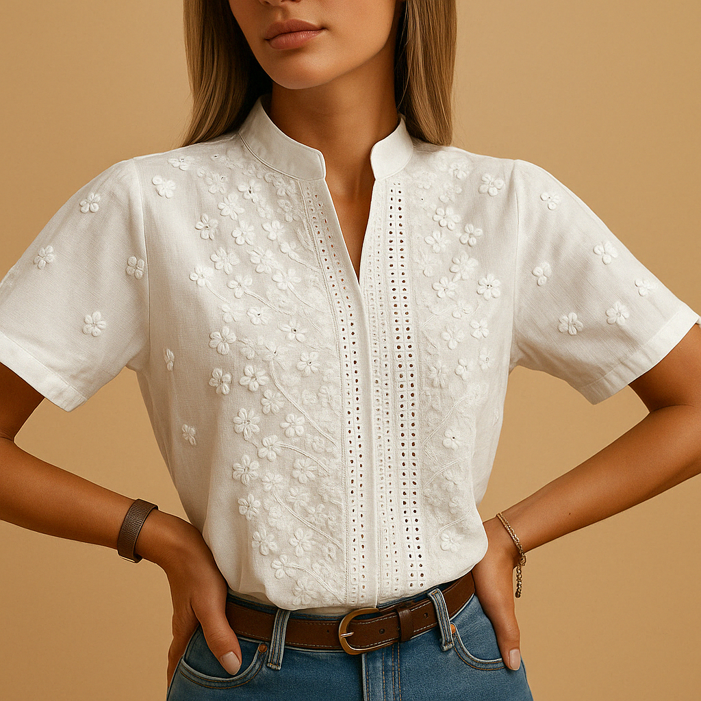 Roselle Floral Blouse