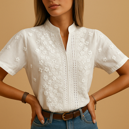 Roselle Floral Blouse
