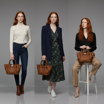 Sabrina Belted Tote