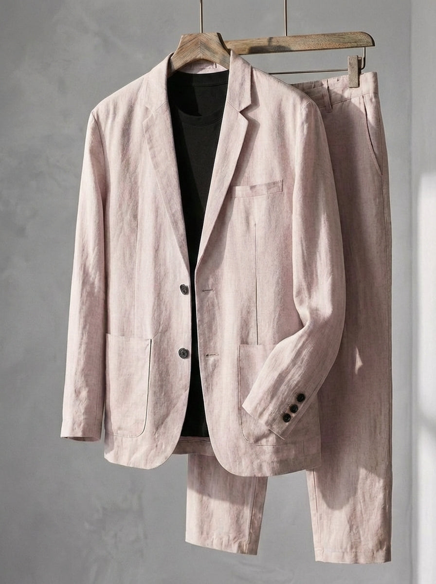 Vincenzo Linen Suit