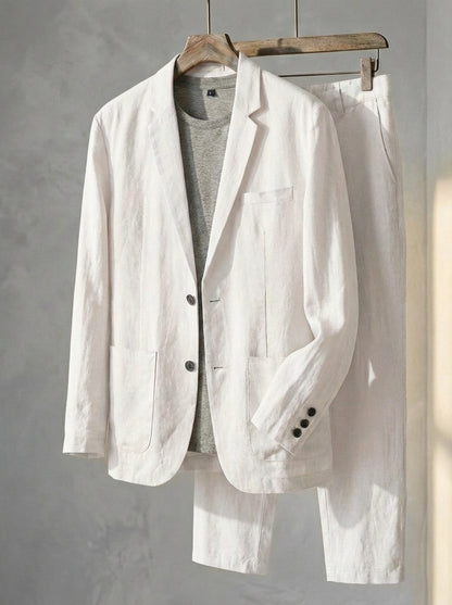 Vincenzo Linen Suit