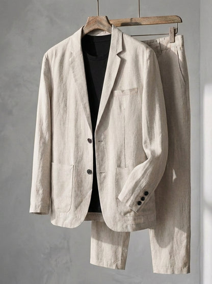 Vincenzo Linen Suit