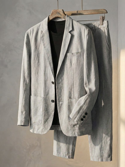 Vincenzo Linen Suit