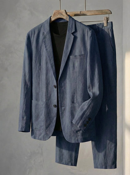 Vincenzo Linen Suit