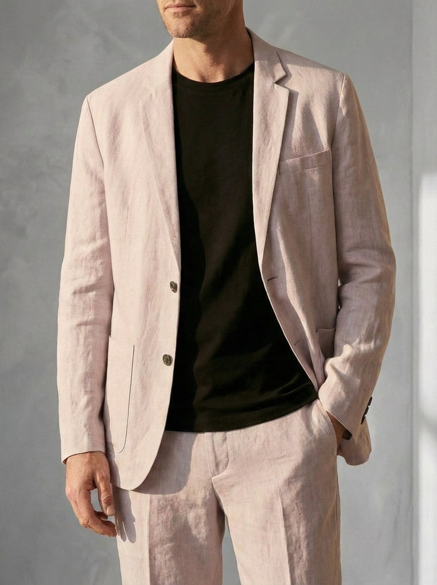 Vincenzo Linen Suit
