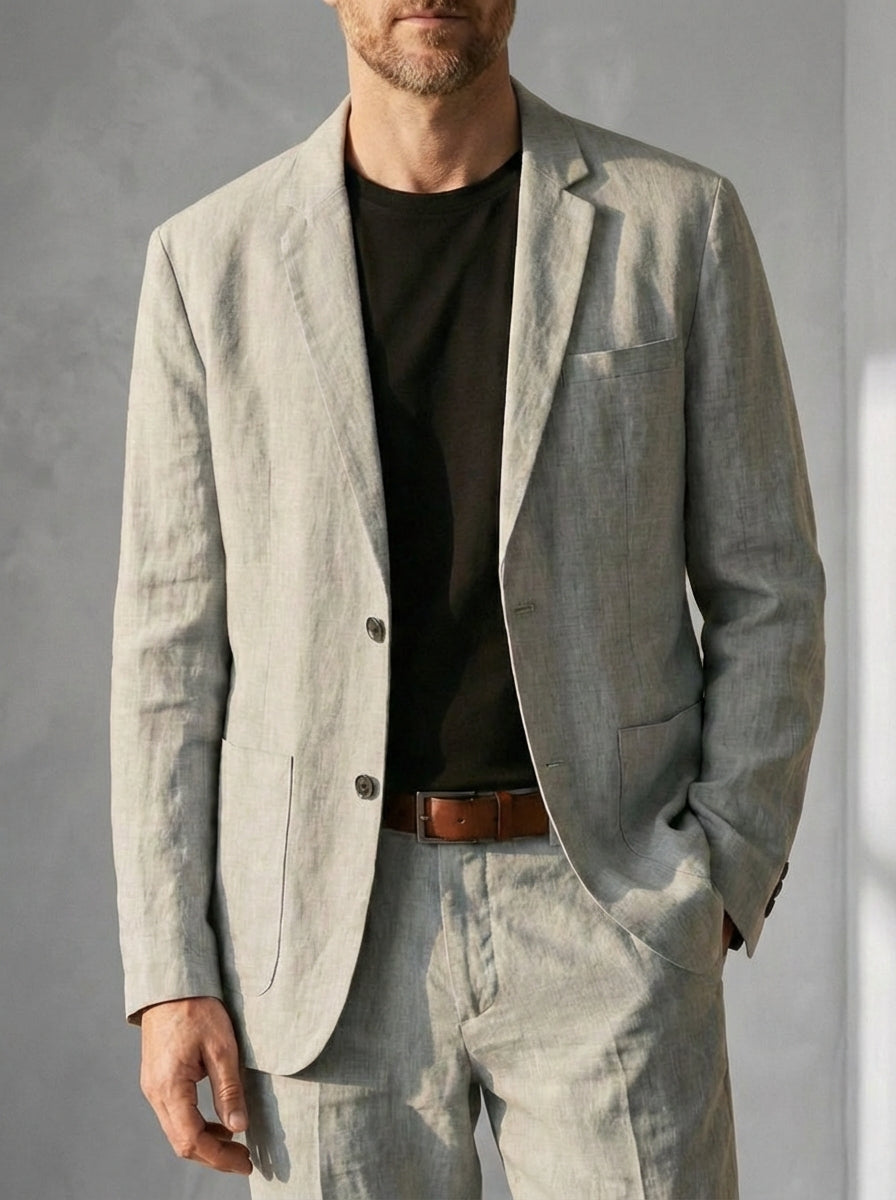 Vincenzo Linen Suit