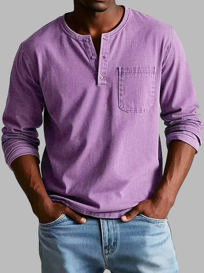 Micah Vintage Henley
