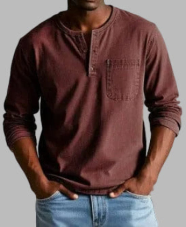 Micah Vintage Henley