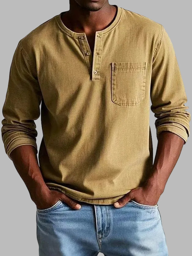 Micah Vintage Henley