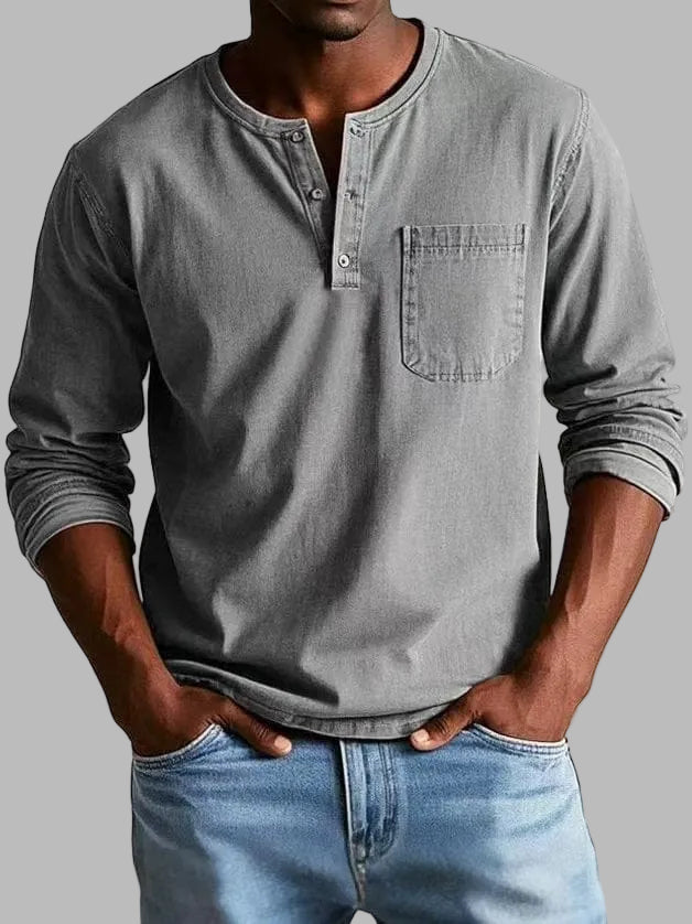 Micah Vintage Henley