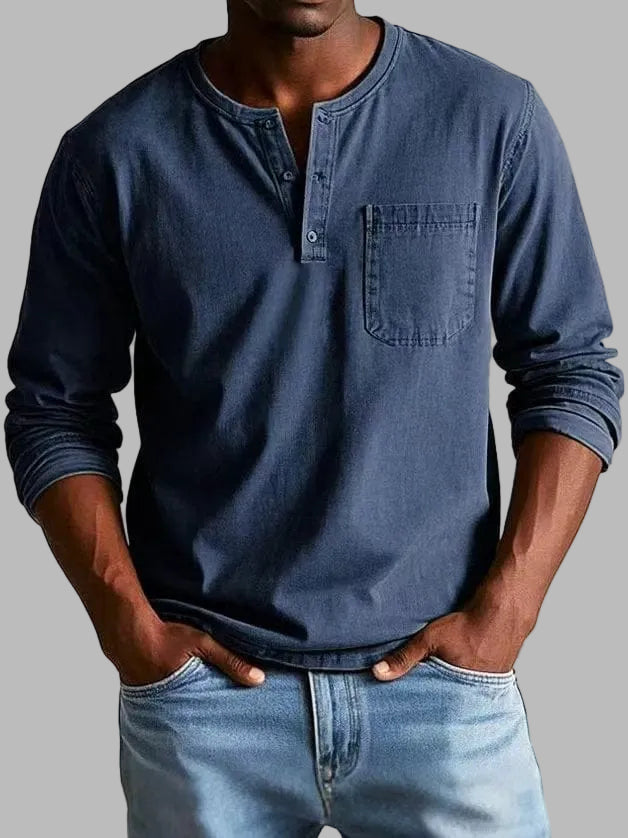 Micah Vintage Henley