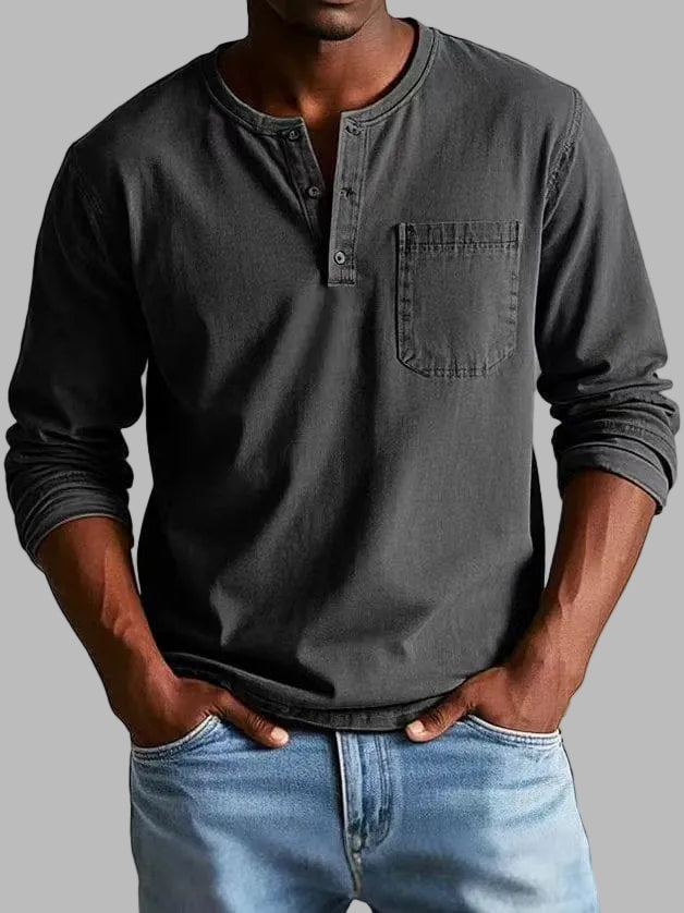 Micah Vintage Henley
