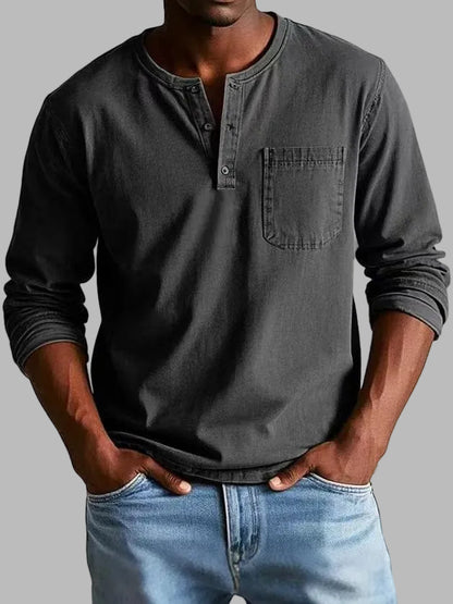 Micah Vintage Henley