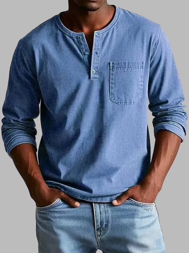 Micah Vintage Henley