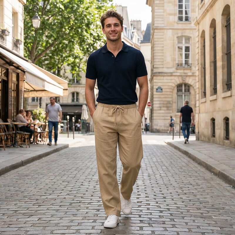 Hugo Linen Trousers