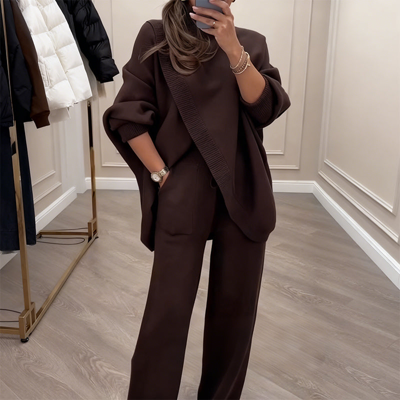 2-Piece Oversized Sweater & Pants Set